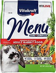 Vitakraft Menu Alfalfa Pellets Blend Vitamin & Mineral Fortified Premium Rabbit Food, 5-lb bag