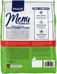 Vitakraft Menu Alfalfa Pellets Blend Vitamin & Mineral Fortified Premium Rabbit Food, 5-lb bag slide 2 of 7