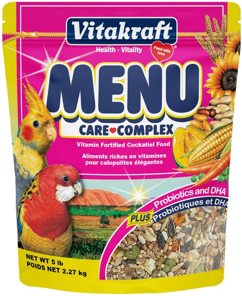 Vitakraft Menu Care Complex Cockatiel Food