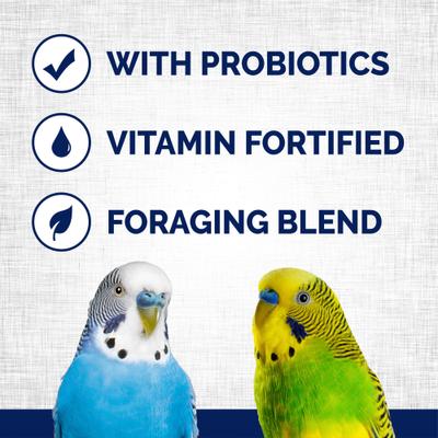 Show full view: Vitakraft Menu Premium Vitamin-Fortified Parakeet Food, 2.5-lb bag slide 4 of 8