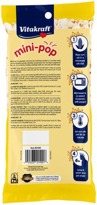 Show full view: Vitakraft Mini-Pop Corn Cob Bird Treat, 6-oz bag slide 2 of 5