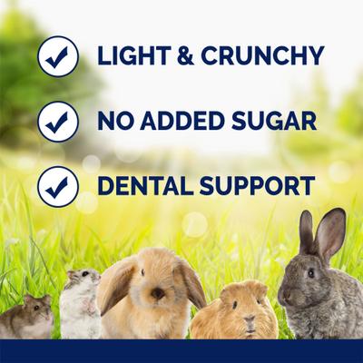 Show full view: Vitakraft Slims Carrot Crispy Nibble Stick Small Animal Treats, 1.76-oz bag slide 4 of 8