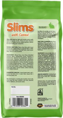 Show full view: Vitakraft Slims Carrot Crispy Nibble Stick Small Animal Treats, 10-oz bag slide 2 of 7
