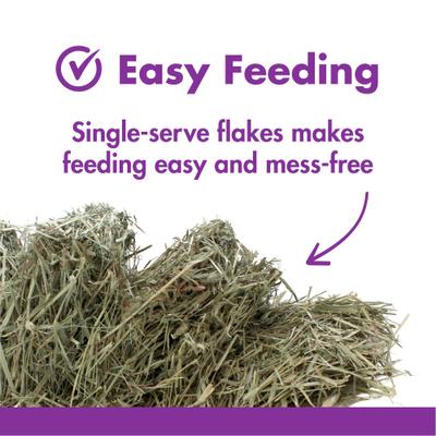 Show full view: Vitakraft Timothy Hay Guinea Pig, Rabbit Chinchilla & Small Animal Food, 3.5-lb bag slide 4 of 10