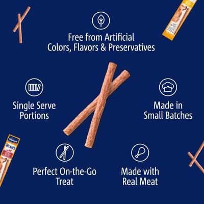 Show full view: Vitakraft Treaties No Rawhide Chew Sticks Soft Jerky Dog Treats, 16 count slide 7 of 11