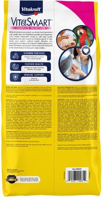 Show full view: Vitakraft VitaSmart Complete Nutrition Parrot Food, 7-lb bag slide 2 of 7