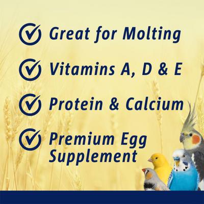 Show full view: Vitakraft VitaSmart Egg Food Daily Calcium Supplement for Birds, 1.1-lb bag slide 5 of 7