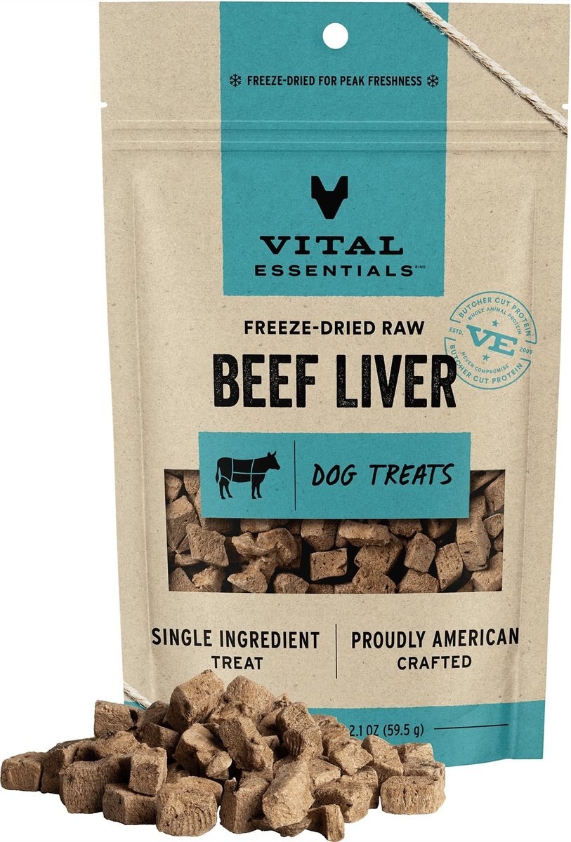 Purpose Beef Liver Freeze-Dried Dog Treats
