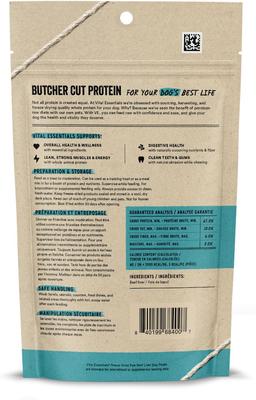 Show full view: Vital Essentials Beef Liver + Salmon Bites Freeze-Dried Raw Dog Treats slide 3 of 10