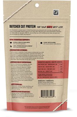 Show full view: Vital Essentials Chicken Breast Treats + Chicken Hearts Freeze-Dried Raw Dog Treats slide 3 of 10