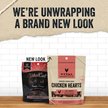 Vital Essentials Chicken Hearts Freeze-Dried Raw Cat Treats