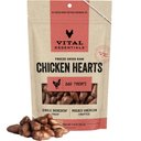 Vital Essentials Chicken Hearts Freeze-Dried Raw Dog Treats, 3.75-oz bag