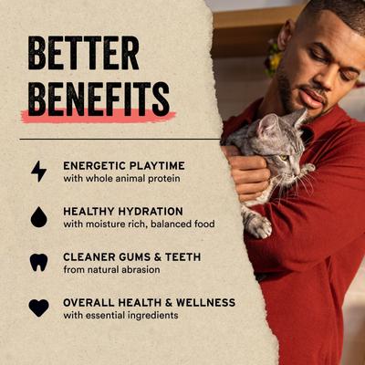 Show full view: Vital Essentials Freeze-Dried Raw Pork Mini Patties Entree Cat Food, 8-oz bag slide 6 of 8