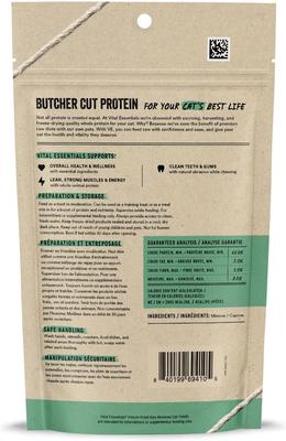 Show full view: Vital Essentials Minnows Grain-Free Freeze-Dried Raw Cat Treats, 2-oz bundle  slide 3 of 7