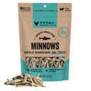 Vital Essentials Minnows Single Ingredient Freeze-Dried Dog Treats, 2.5-oz bag
