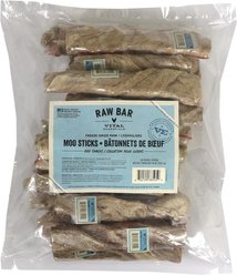 Vital Essentials RAW BAR Raw Moo Sticks Freeze-Dried Dog Treats, 20 count