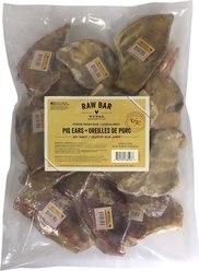 Vital Essentials RAW BAR Raw Pig Ears Freeze-Dried Dog Treats, 18 count