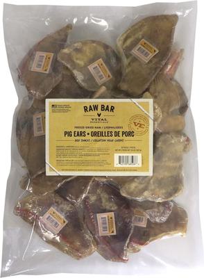 Show full view: Vital Essentials RAW BAR Raw Pig Ears Freeze-Dried Dog Treats, 18 count slide 3 of 4