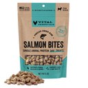 Vital Essentials Salmon Bites Freeze-Dried Dog Treats, 5-oz bag