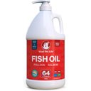 Vital Pet Life Fish Oil Skin & Coat Health Pollock Salmon Liquid Omega-3 Supplement for Dogs & Cats, 64-fl oz bottle
