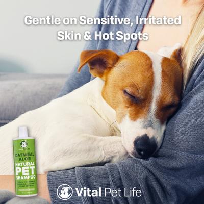 Show full view: Vital Pet Life Oatmeal & Aloe Dog Shampoo, 16-fl oz slide 8 of 8