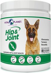 Vital Planet Hip & Joint Beef Flavor Powder Dog Supplement, 3.9-oz jar