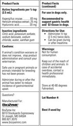 Vitalize Alimend K9 Canine Stomach Comfort & Protection Dog Supplement, 6-fl oz bottle slide 2 of 5