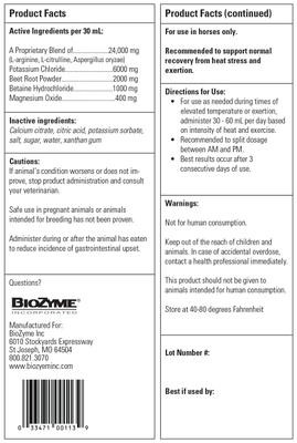Show full view: Vitalize Blazin' Liquid Horse Supplement, 32-fl oz bottle slide 2 of 4
