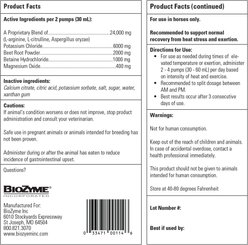 Vitalize Blazin' Liquid Horse Supplement, 64-fl oz bottle slide 2 of 4