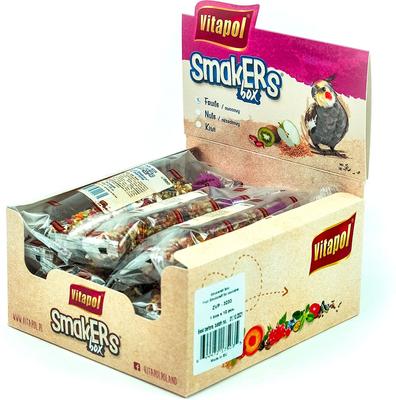 Show full view: Vitapol by A&E Cage Company Cockatiel Multi-Colored Smakers Sticks Bird Treats, 12 count slide 1 of 3