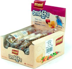 Vitapol by A&E Cage Company Parakeet Smakers Sticks Bird Treats, 12 count