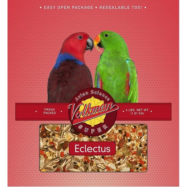 Volkman Avian Science Eclectus Bird Food