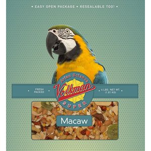 Volkman Avian Science Macaw Food, 4-lb bag