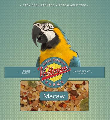 Show full view: Volkman Avian Science Macaw Food, 4-lb bag slide 1 of 3