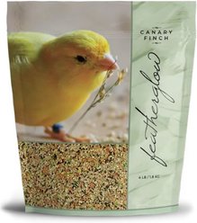 Volkman Featherglow Canary/Finch Bird Food, 4-lb