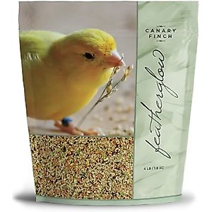 Volkman Featherglow Canary/Finch Bird Food, 4-lb