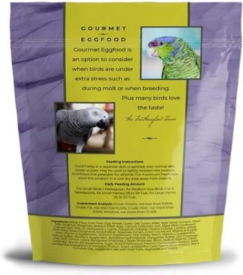 Show full view: Volkman Featherglow Gourmet Eggfood Bird Food, 2-lb slide 2 of 3