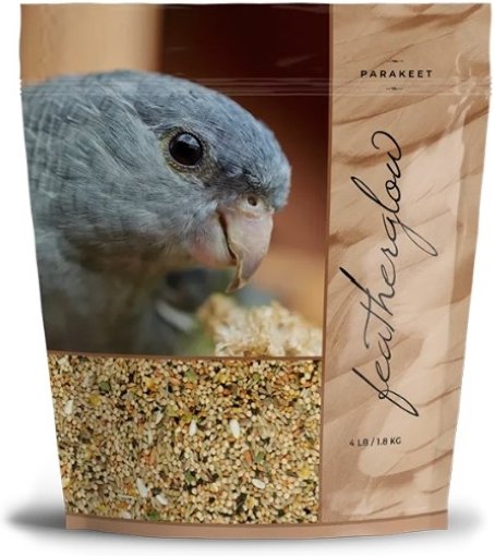 Volkman Featherglow Parakeet Bird Food, 4-lb