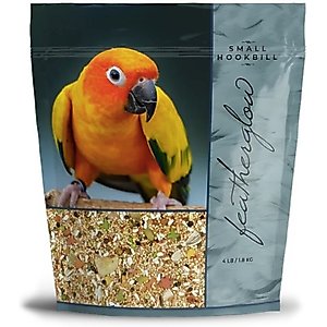 Volkman Featherglow Small Hookbill Bird Food, 4-lb