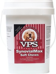 VPS SynovialMax Hip & Joint Support Soft Chew Dog Supplement, 240 count