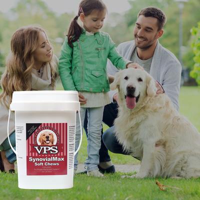 Show full view: VPS SynovialMax Hip & Joint Support Soft Chew Dog Supplement, 240 count slide 5 of 6