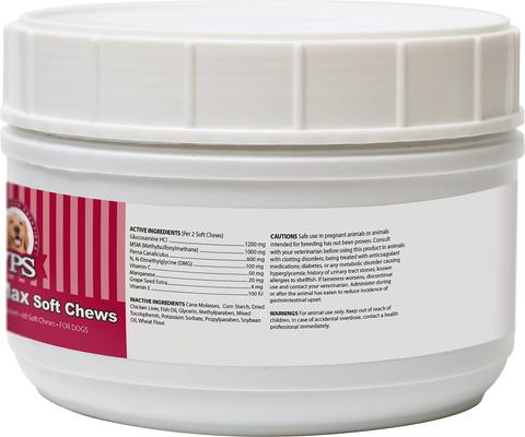 Show full view: VPS SynovialMax Hip & Joint Support Soft Chew Dog Supplement, 60 count slide 3 of 5