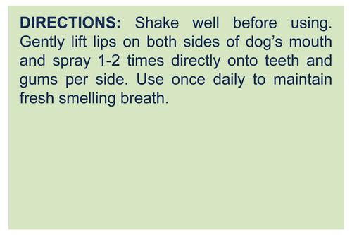 Show full view: Wagberry All About The Kiss Dog Dental Spray, 4-fl oz bottle slide 5 of 5