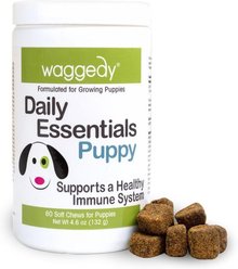 waggedy Daily Essential Immune Support Puppy Supplement, 60 count