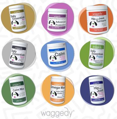 Show full view: waggedy Daily Essential Immune Support Puppy Supplement, 60 count slide 6 of 7