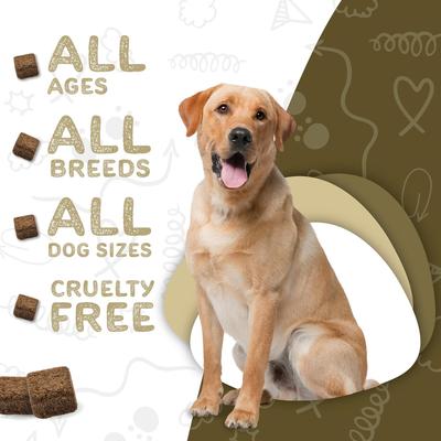 Show full view: waggedy Daily Essentials Adult Multivitamin & Immune System Supporter Soft & Chewy Dog Treats, 120 count slide 5 of 8