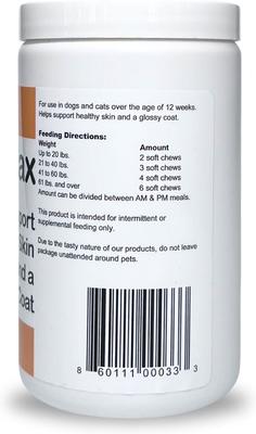 Show full view: waggedy Omega Max Joint & Skin Health Chews Supplement for Dogs, 60 count slide 3 of 10