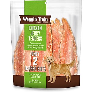 Waggin' Train Chicken Jerky Tenders Limited Ingredient Dog Treats, 11-oz bag