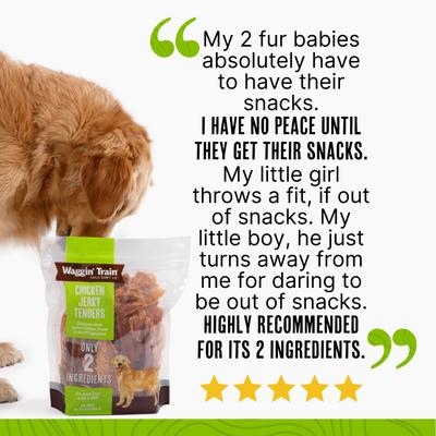 Show full view: Waggin' Train Chicken Jerky Tenders Limited Ingredient Dog Treats, 11-oz bag slide 8 of 12