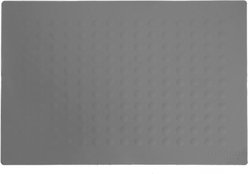 Waggo Bubble Silicone Non-skid Dog & Cat Placemat, Charcoal